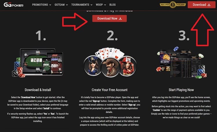 GGPoker Download step 3