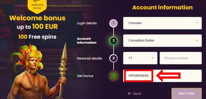 bizzo casino promo code bonus registration