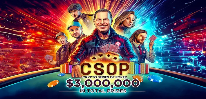 crypto series of poker csop 2024