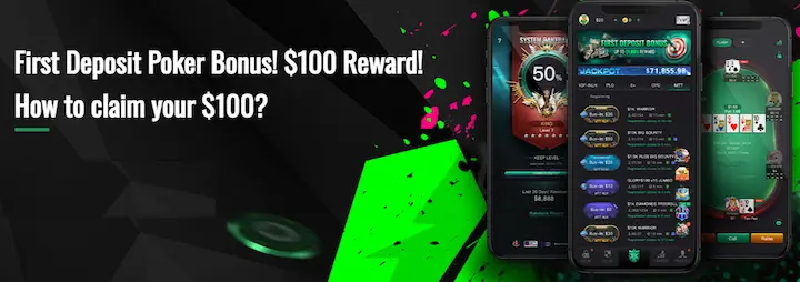 kkpoker bonus rewards $100