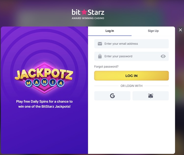 BitStarz Login